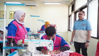 Serunya Murid ABK Ikuti Peningkatan Kompetensi Vokasi yang dihelat Dindik Jatim