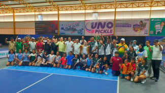 Pemain Australia hingga Rusia Ramaikan Pickleball Piala Gubernur Jatim, 850 Peserta Bertanding di Surabaya