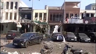 Ledakan Diduga Tabung LPG di Kalisari Surabaya, 5 Korban Terluka