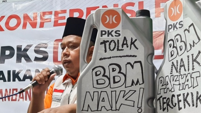 PKS Jatim ikut suarakan penolakan kenaikan harga BBM