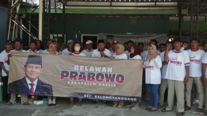 Deklarasi Relawan Prabowo Kabupaten Gresik.
