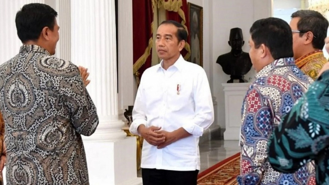 Presiden Jokowi menerima Dewan Direksi BPJS Ketenagakerjaan