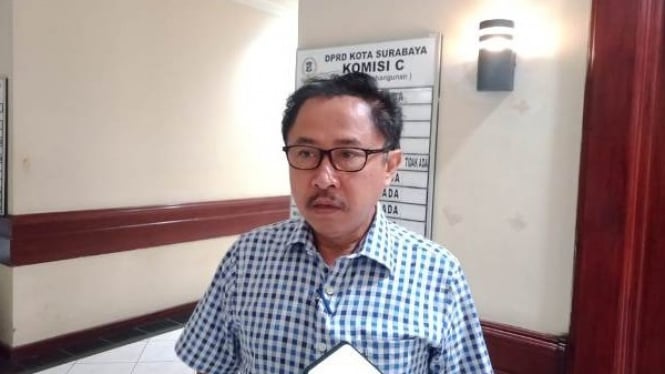 Ketua Komisi C DPRD Surabaya, Baktiono