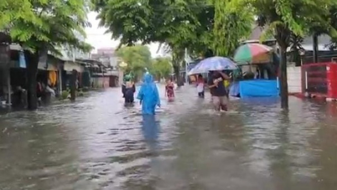 Banjir di Kabupaten Blitar.