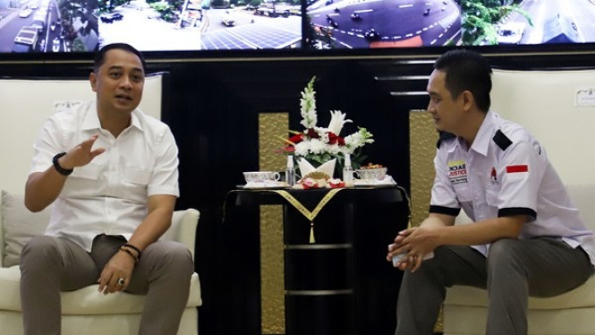 Wali Kota Eri Cahyadi bertemu perwakilan driver ojol