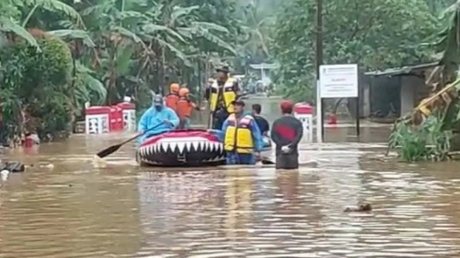 Banjir di Kabupaten Malang daerah selatan