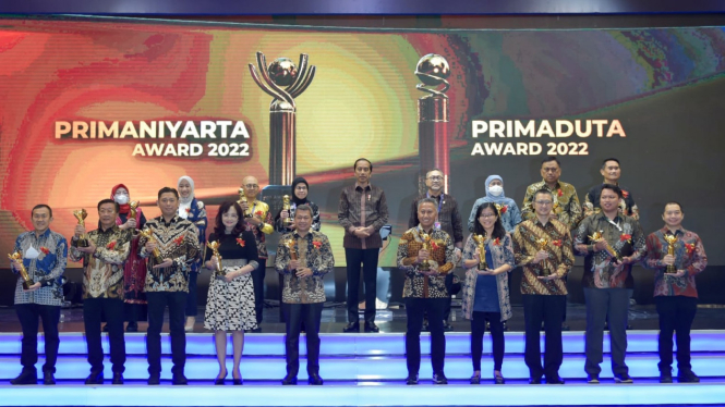 Penghargaan Primaniyarta Award 2022.