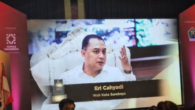 Wali Kota Surabaya, Eri Cahyadi 3 kali terima penghargaan