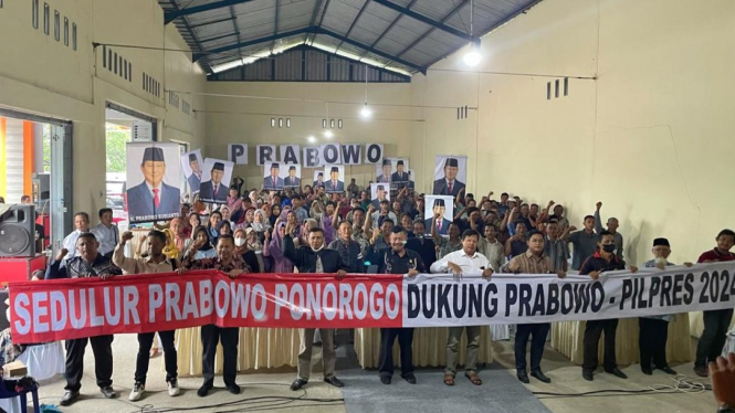 Komunitas RSPP deklarasi Prabowo Capres 2024.