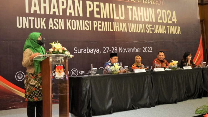 Rapat Konsolidasi Tahapan Pemilu 2024