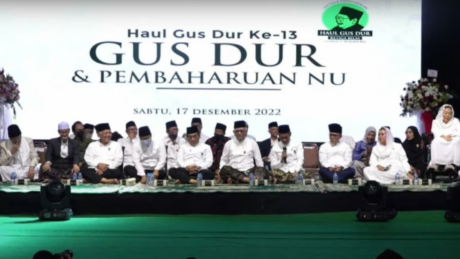Haul Gus Dur ke-13 di Ciganjur Jakarta Selatan