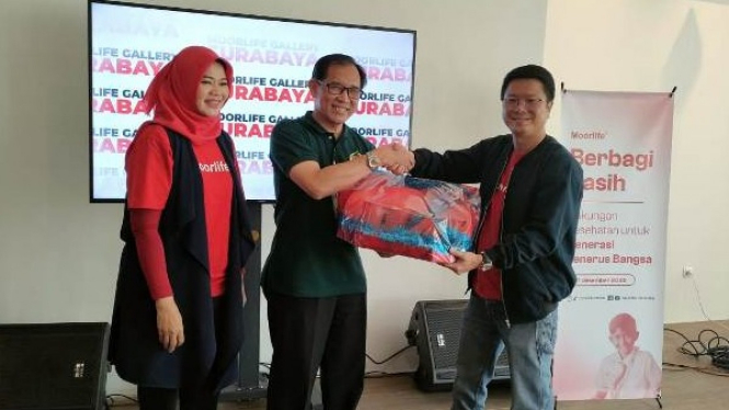 Moorlife Indonesia menggelar pengobatan gratis untuk anak yatim piatu