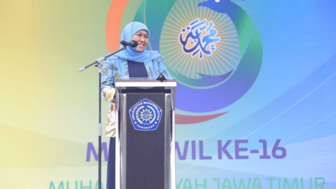 Gubernur Jawa Timur, Khofifah Indar Parawansa Musywil ke-16 PWM Jatim