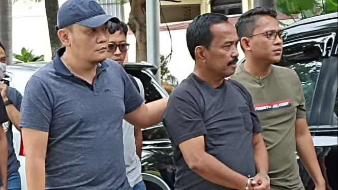 Samanhudi Anwar saat ditangkap