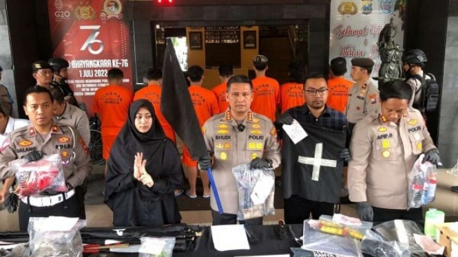 Polresta Malang Kota Tetapkan 7 Orang Oknum Demo