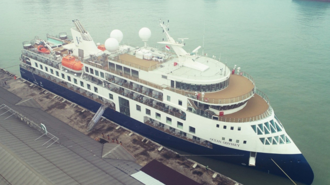 Kapal pesiar asal AS MV Ocean Odyssey