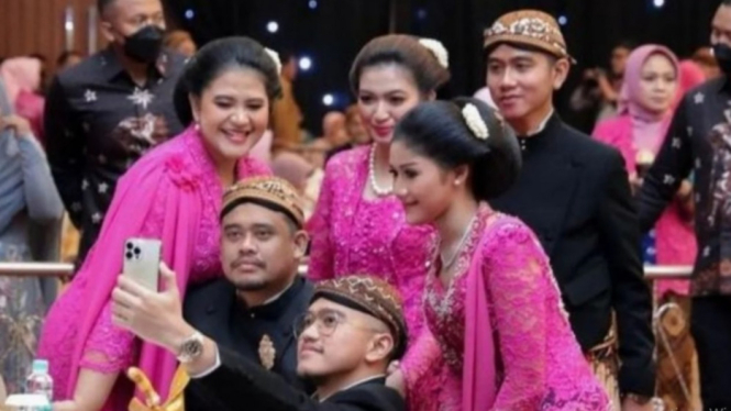 Putra-putri keluaraga Presiden Joko Widodo