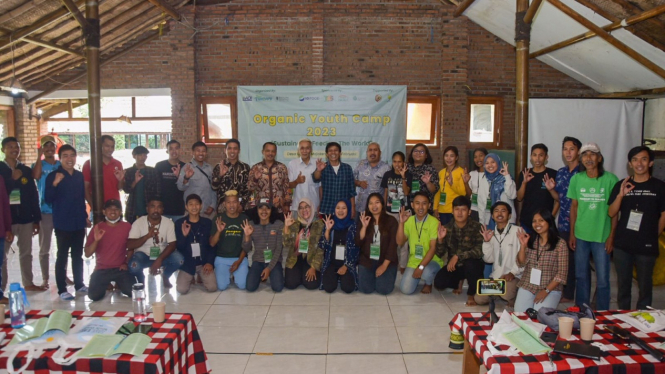 Pelatihan Organic Youth Camp (OYC) 2023 di Mojokerto