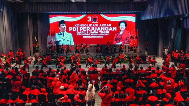 Konsolidasi Kader PDIP Surabaya