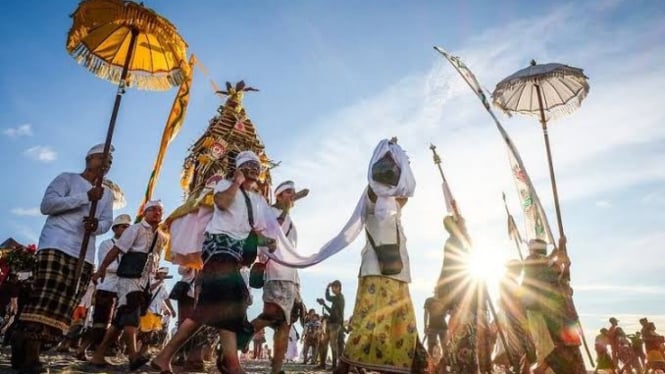 Upacara Hari Raya Nyepi di Bali