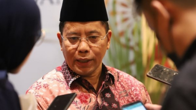 Direktur Jenderal Bimas Islam Kemenag Kamaruddin Amin