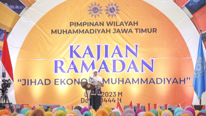 Gubernur Khofifah hadiri Kajian Ramadan PWM Jatim