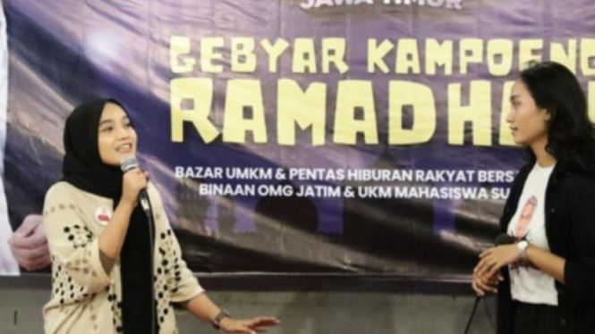Suasana acara Gebyar Kampoeng Ramadhan ala Orang Muda Ganjar