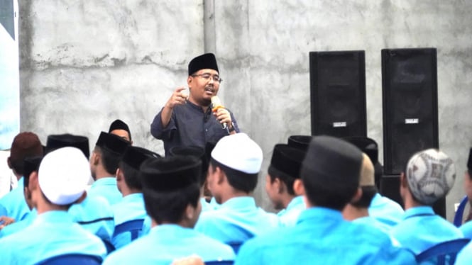 Ketua DPD Gerindra Jatim Anwar Sadad di Tadarus Politik Milenial.