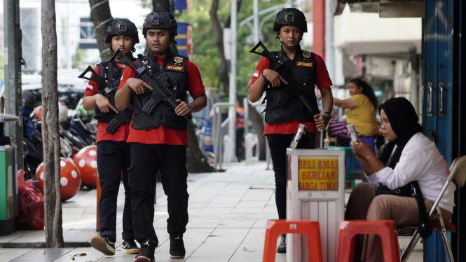 Polrestabes Surabaya perketat penjagaan menjelang lebaran