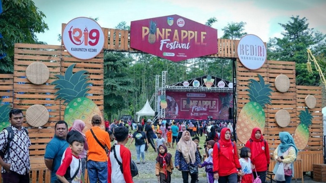 Kemeriahan Pineapple Festival 2023 Pemkab Kediri