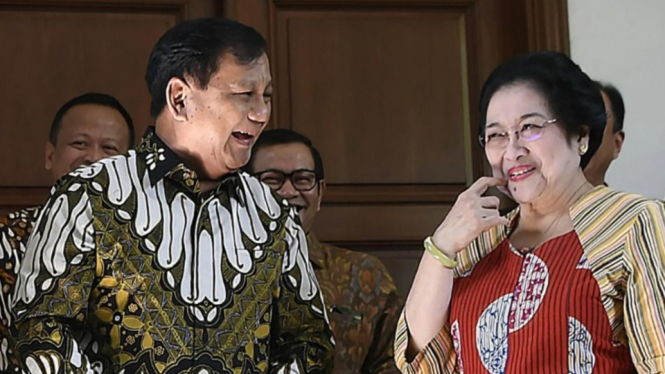 Prabowo Subianto bertemu dengan Megawati Soekarno Putri