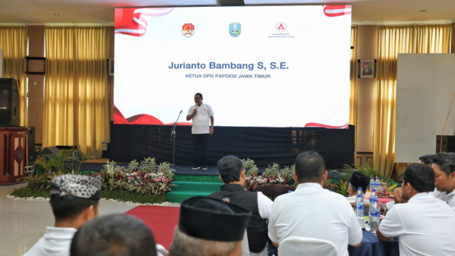 Ketua DPD PAPDESI Jatim Jurianto Bambang