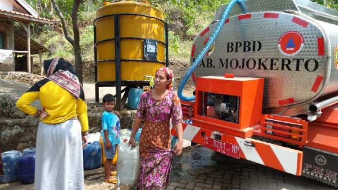 Tiga Desa di Mojokerto Terancam Krisis Air Bersih