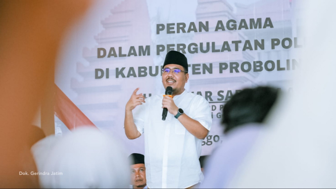 Ketua DPD Partai Gerindra Jawa Timur, Anwar Sadad