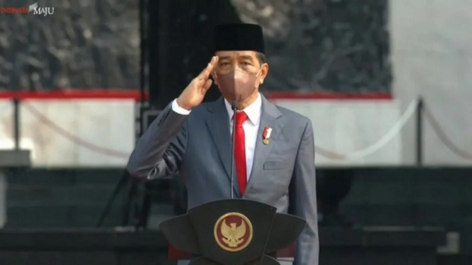 Presiden RI Joko Widodo jadi Inspektur Upacara Hari Lahir Pancasila