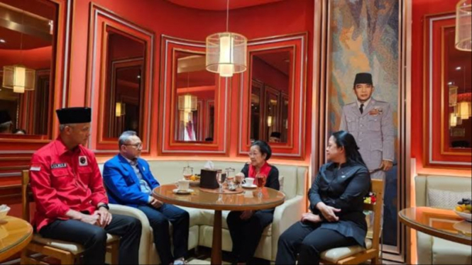 Zulhas Ketum PAN temui Ketum PDIP Megawati Soekarnoputri