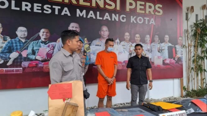 Pelaku pembunuhan calon pengantin di Kota Malang