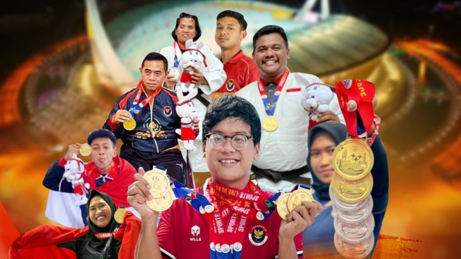 Sang Juara Asean Para Games Asal Jawa Timur