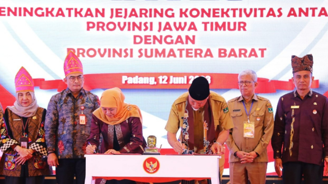 Misi Dagang Jatim dan Sumbar Catat Transaksi hingga Rp 231,7 Milyar