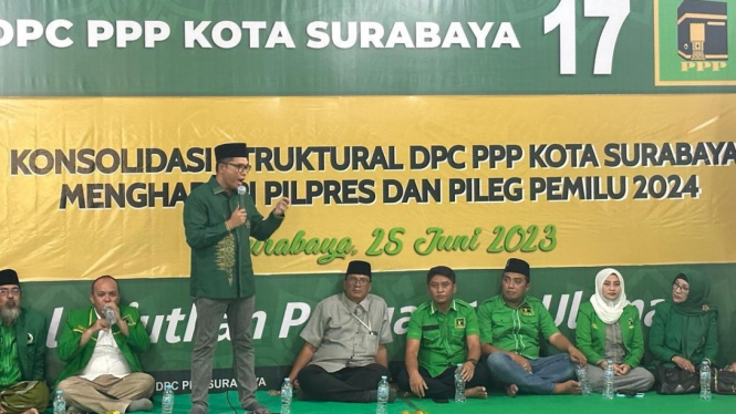DPC PPP Kota Surabaya konsolidasi Pileg dan Pilpres 2024