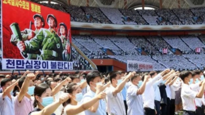 Korea gelar unjuk rasa massal tuntut balas dendam ke AS