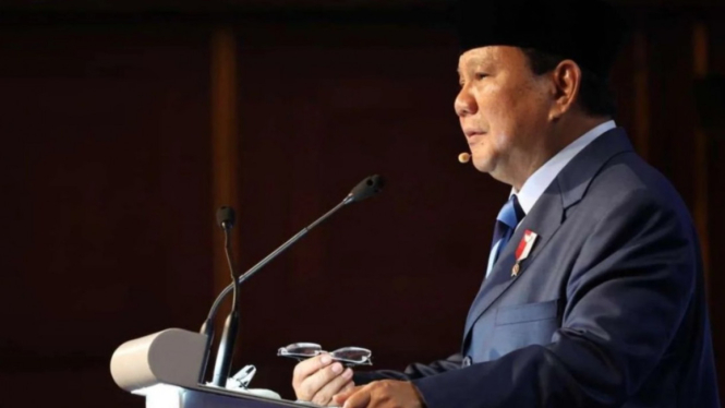 Menteri Pertahanan (Menhan) Prabowo Subianto