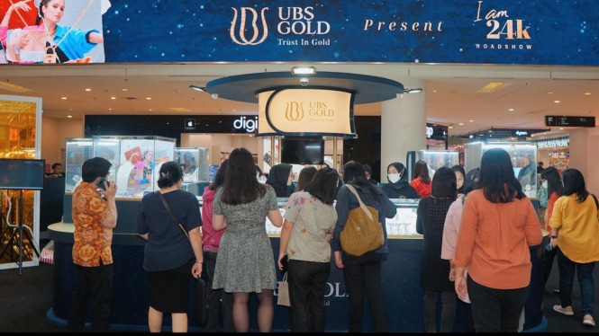 Animo Pengunjung Pameran Perhiasan Emas UBS Gold