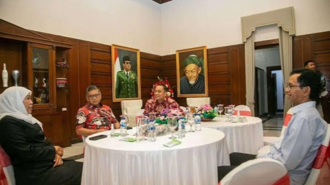 DPP PDIP temui Gubernur Khofifah