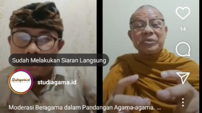 Pemuda Buddha Surabaya Gelar Kajian Lintas Iman