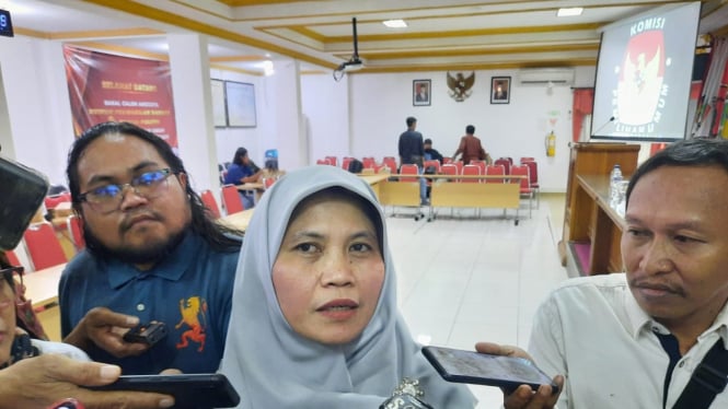 Komisioner KPU Jatim Divisi data dan Informasi, Nurul Amalia