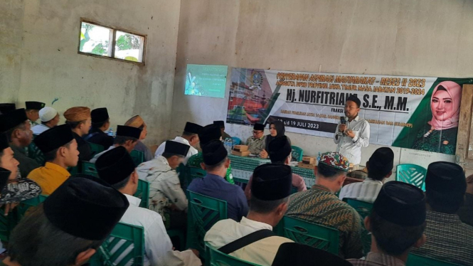 Reses Anggota DPRD Jatim Dapil Madura Nurfitriana Busyro