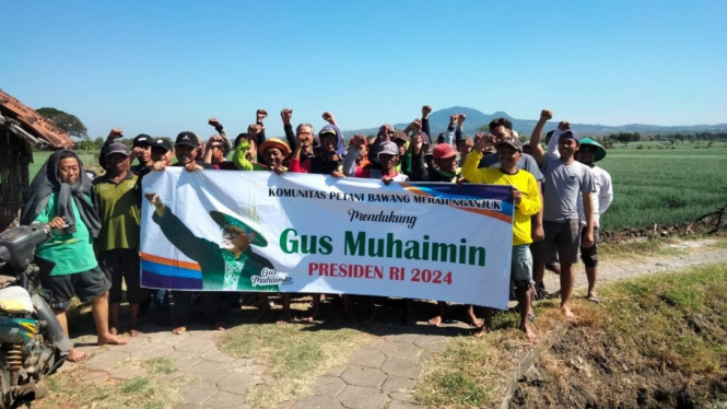 Komunitas Petani Brambang Nganjuk dukung Gus Muhaimin Presiden