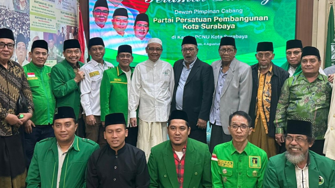 DPC PPP Surabaya Silaturahmi dengan Pengurus PCNU Surabaya