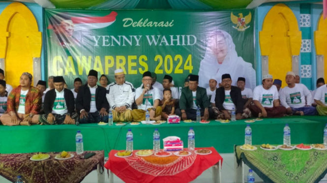Deklarasi Yenny Wahid Jadi Cawapres